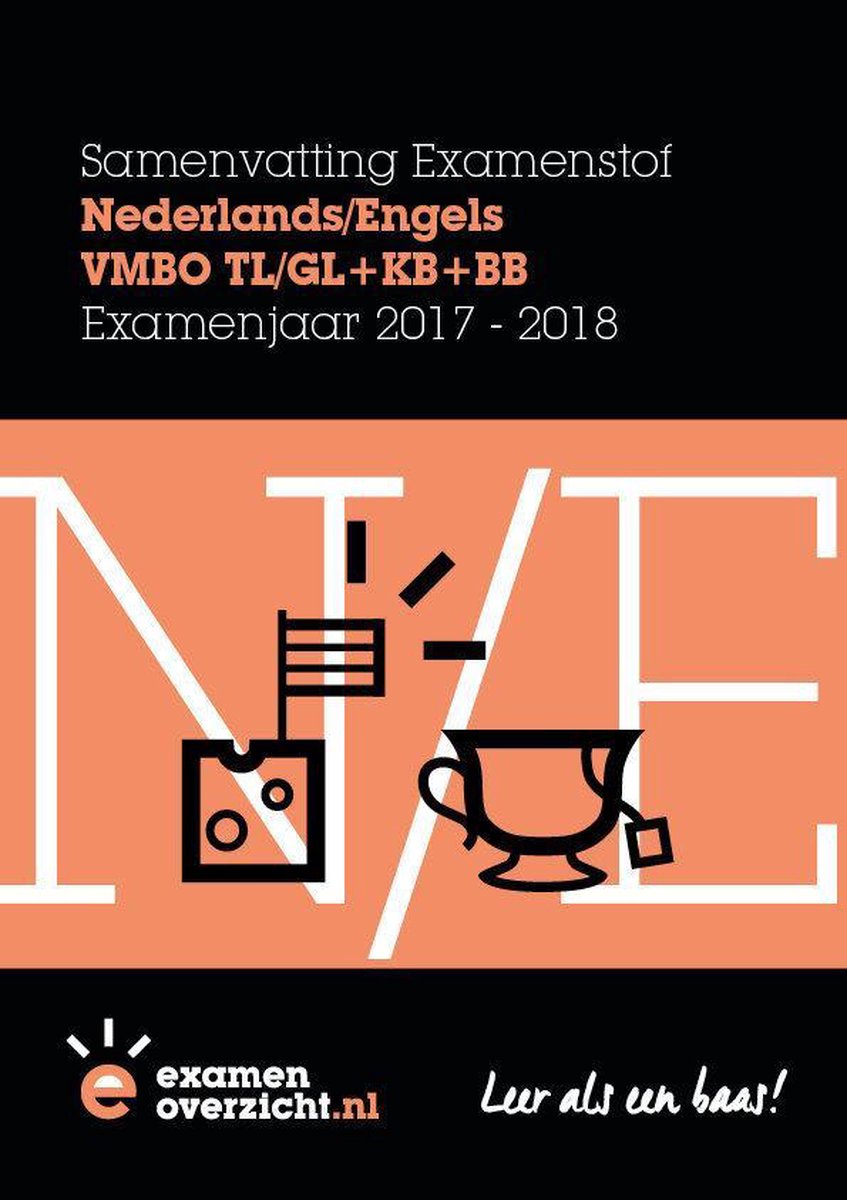 boekenbalie_9789492871329_cover ExamenOverzicht - Samenvatting Nederlands en Engels VMBO TL/GL + KB + BB