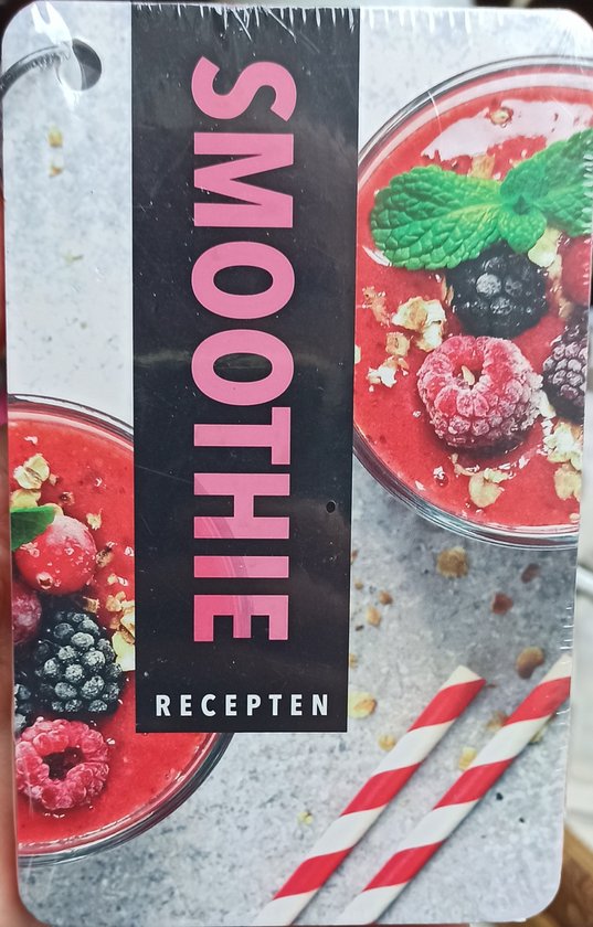 Receptenwaaiers 4 titels in display Drink