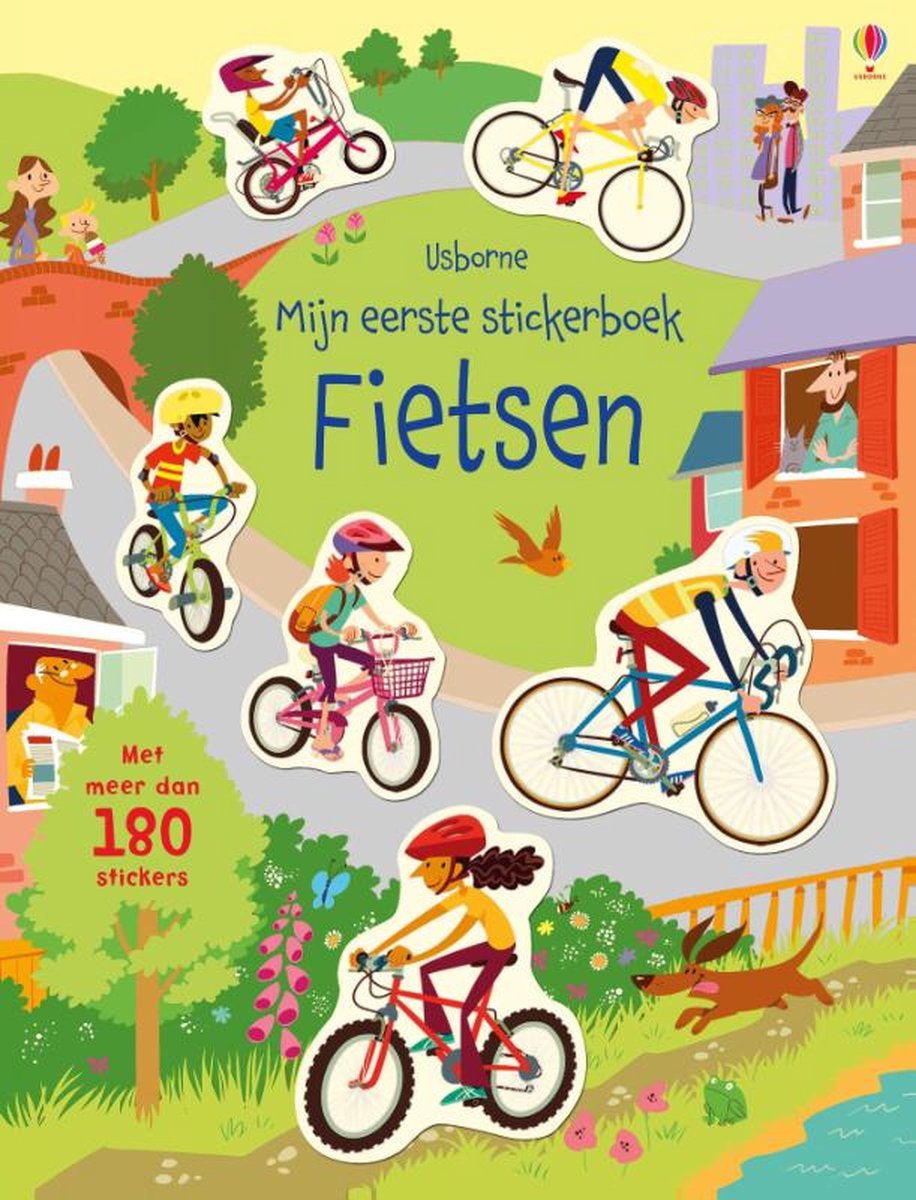 MIJN EERSTE STICKERBOEK - FIETSEN