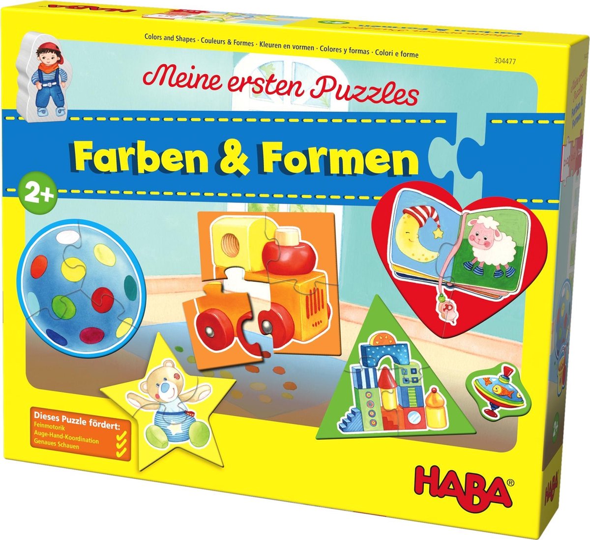 HABA Mijn eerste puzzels - Kleuren en vormen