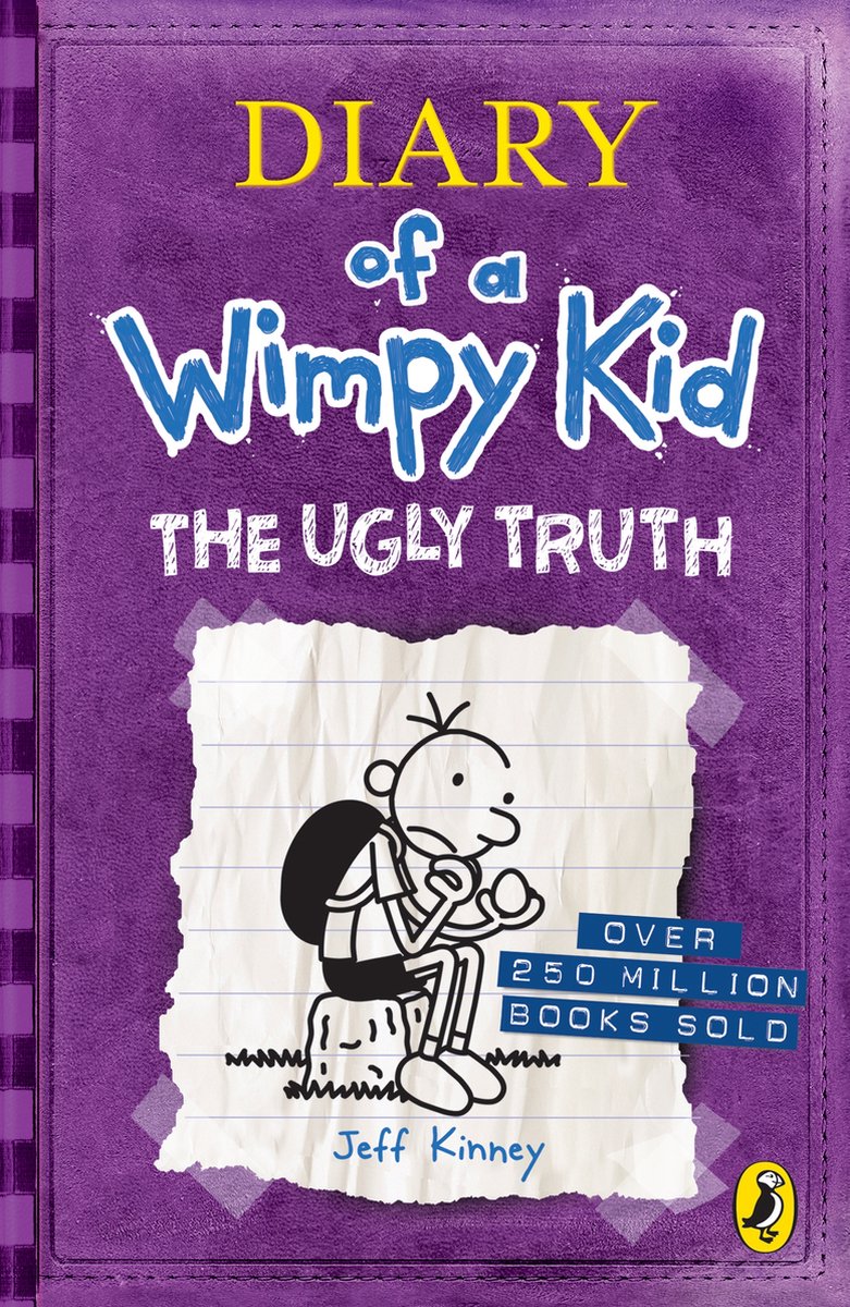 Penguin Diary Of A Wimpy Kid Book 5: The Ugly Truth boek Engels Paperback 240 pagina's