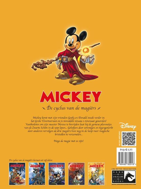 Mickey Mouse De cyclus van de magiers 3 achterkant