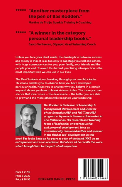 Discover Your Personal Authentic Leadership Potential - The Devil Inside achterkant
