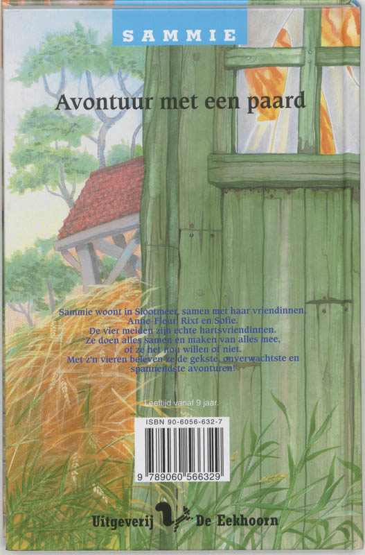 Avontuur met een paard / Sammie / 2 achterkant