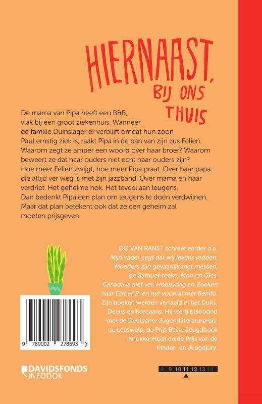 Hiernaast, bij ons thuis achterkant