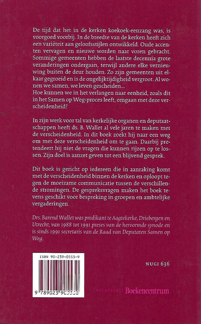 SAMEN EN GESCHEIDEN achterkant