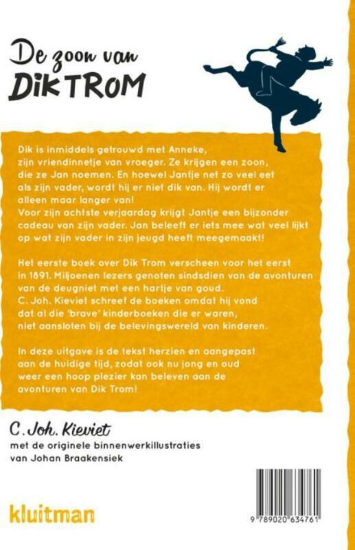 De zoon van Dik Trom / Dik Trom achterkant