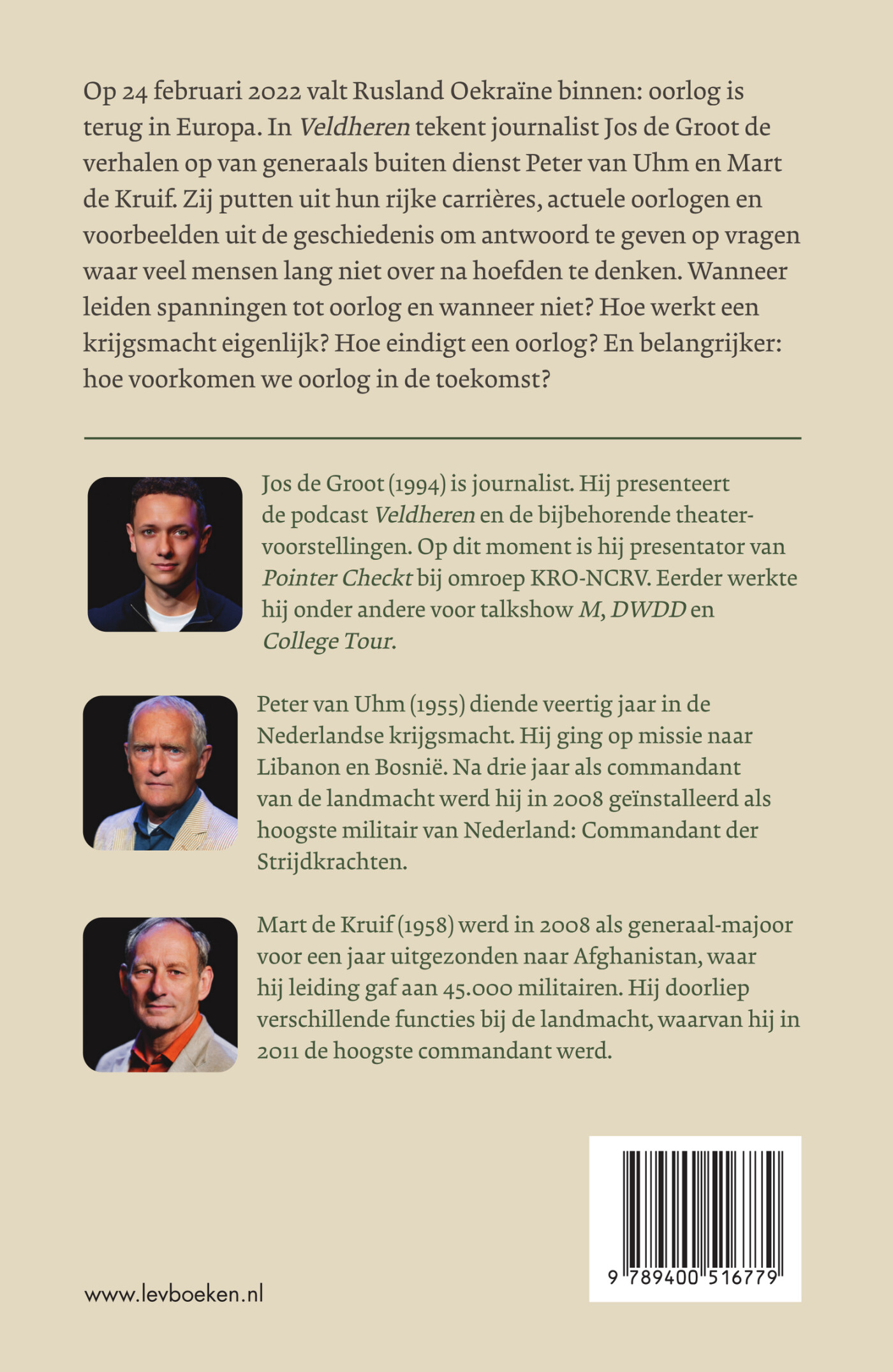 Veldheren achterkant