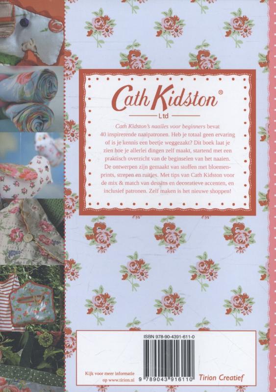 Naailes voor beginners Naailes voor beginners achterkant