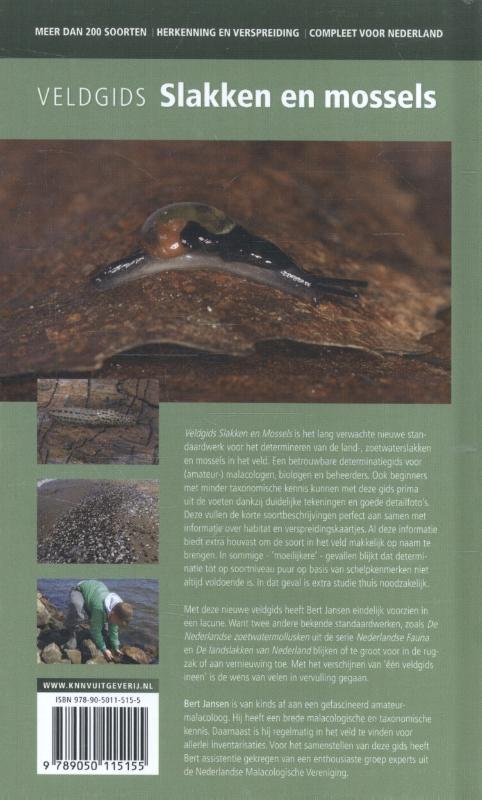 Veldgids Slakken en mossels / Veldgids / 16 achterkant