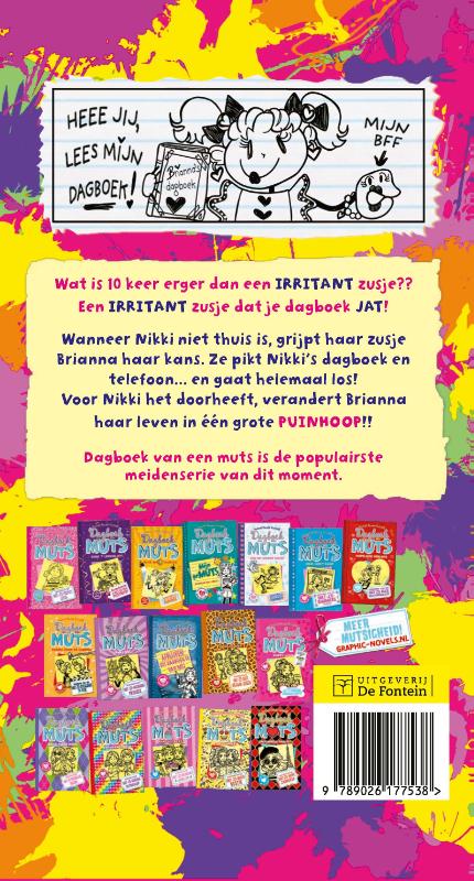 Zussenstrijd! / Dagboek van een muts / 16 achterkant