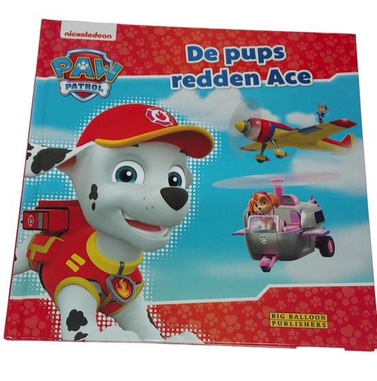 Boek Paw Patrol De Pups Redden Ace, Leesboek, Paw Patrol, Boek, Kinderboek