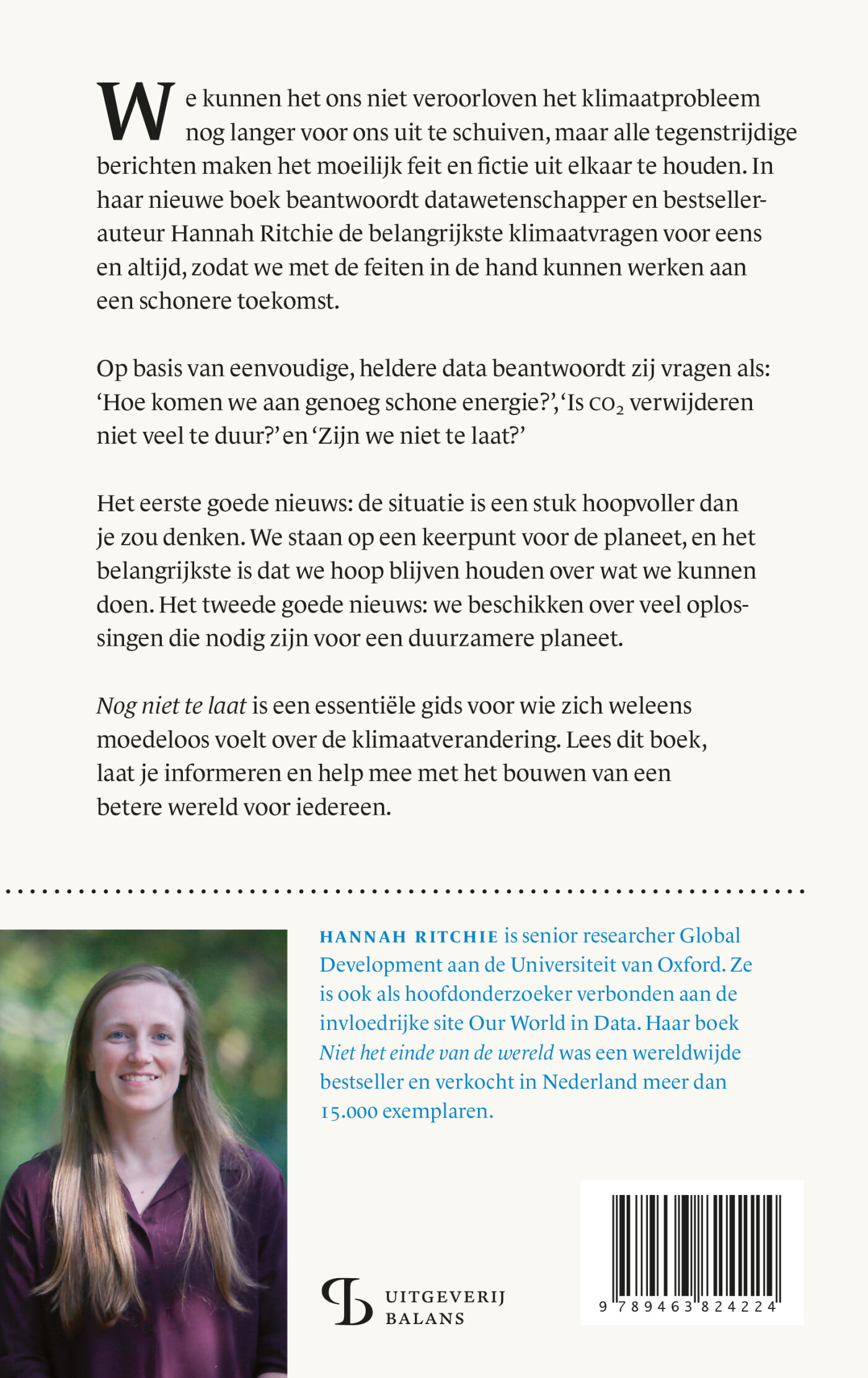 Nog niet te laat achterkant