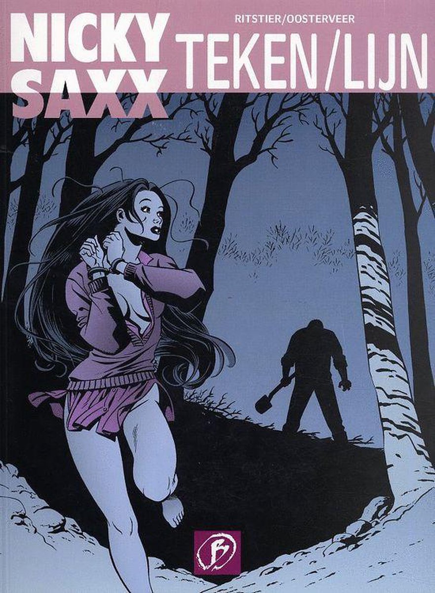 boekenbalie_9789077777183_cover Nicky Saxx 05. Teken / Lijn