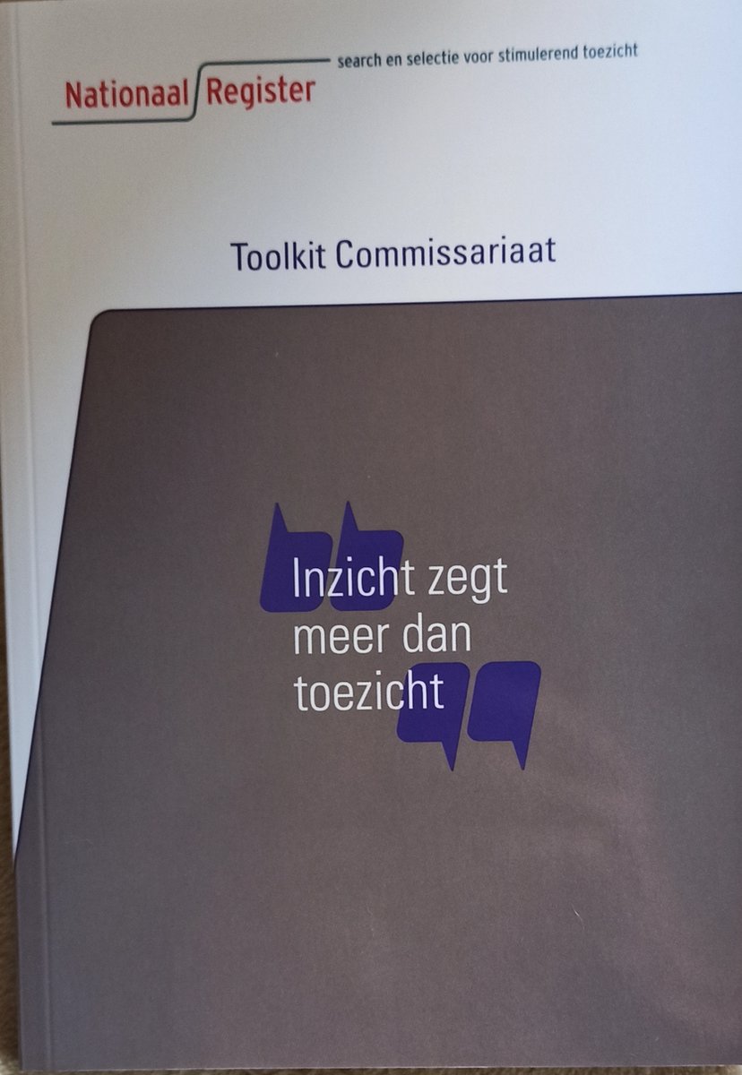 Toolkit Commissariaat