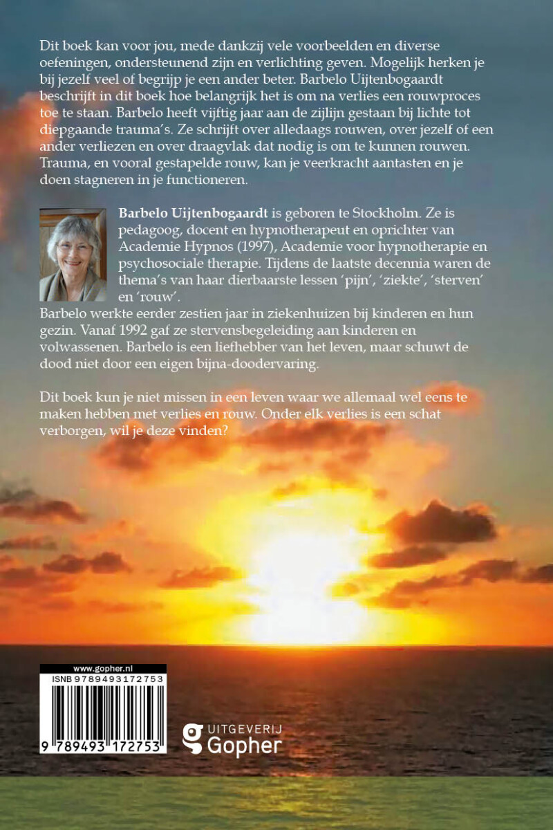 Omgaan met verlies en rouw achterkant