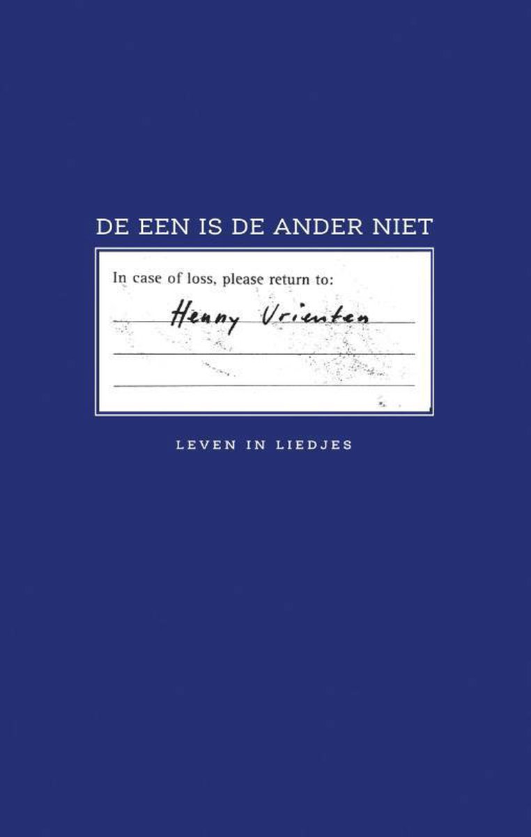 boekenbalie_9789463360937_cover De een is de ander niet