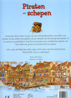 Piraten en schepen / Winkler Prins achterkant