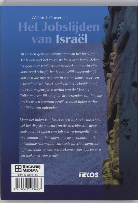 Het jobslijden van Israël achterkant