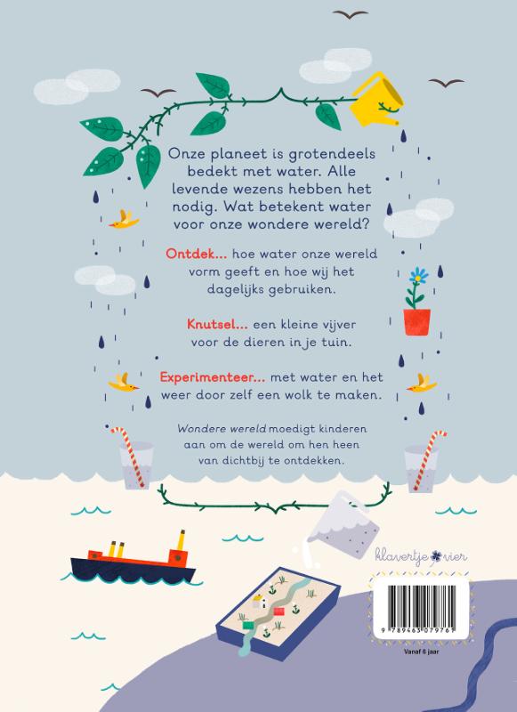 Water / Wondere wereld Water / Wondere wereld achterkant