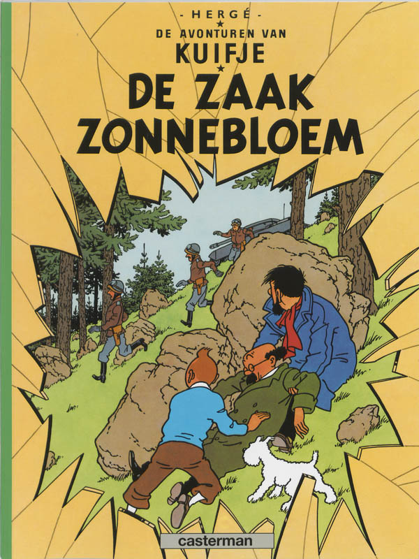Hergé Kuifje / 17 De Zaak Zonnebloem / De Avonturen Van Kuifje