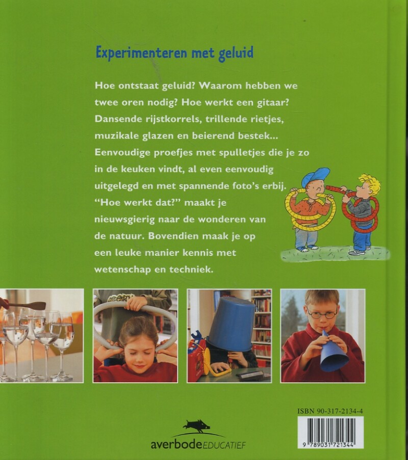 Geluid / Hoe werkt dat? achterkant