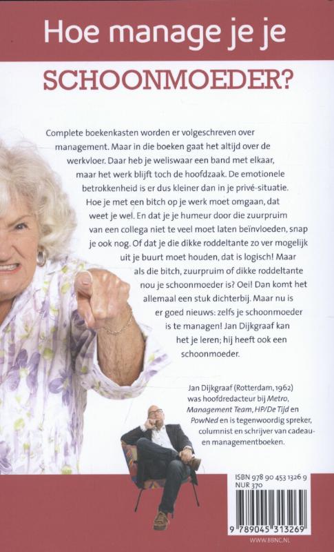 Hoe manage je je schoonmoeder? achterkant