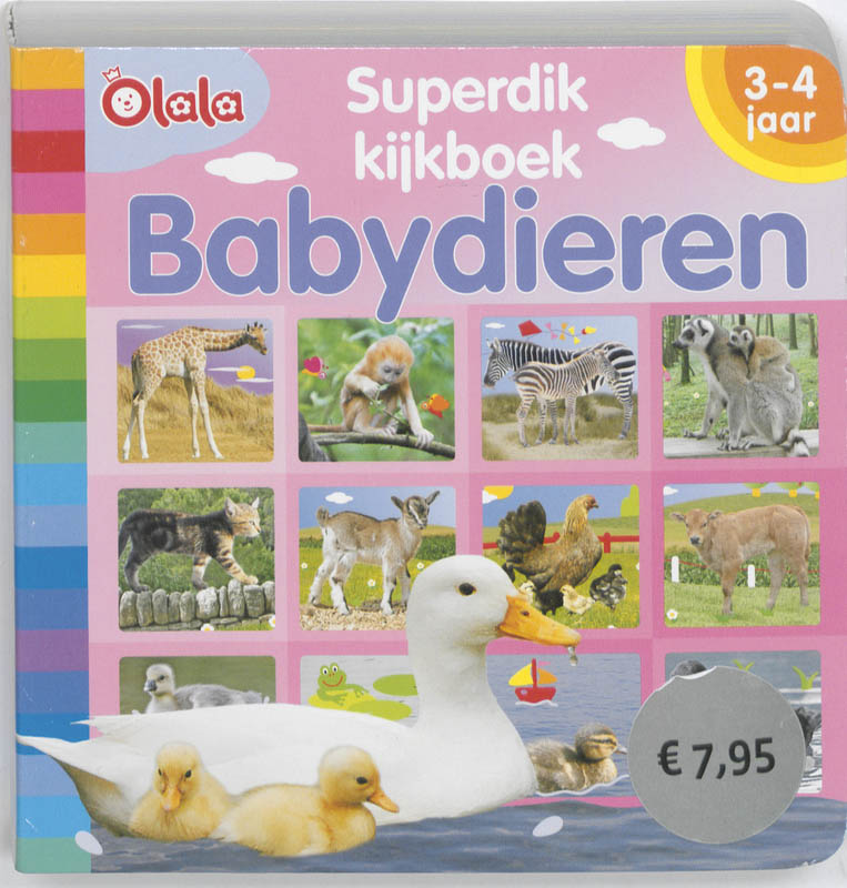 Babydieren / Superdik kijkboek