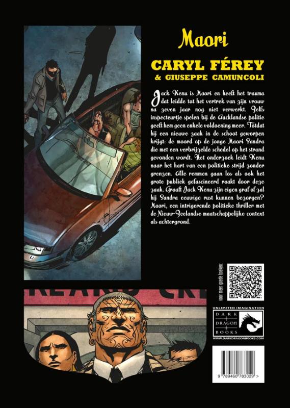 Maori / Graphic novel collection / 6 achterkant