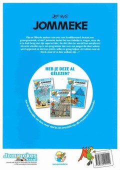 Wowofski / Jommeke strip - nieuwe look / 221 achterkant