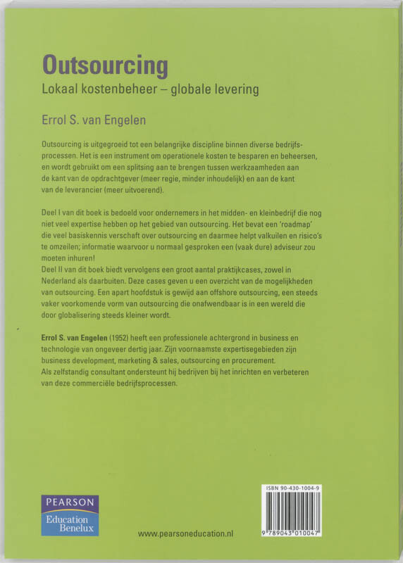 Outsourcing achterkant