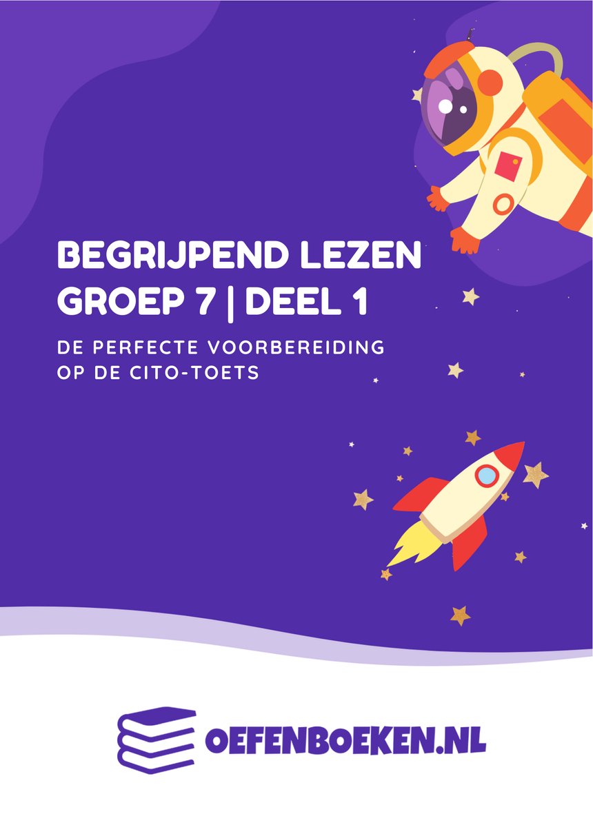 Oefenboeken.nl - Begrijpend Lezen - Groep 7 - Kinderen - Boeken