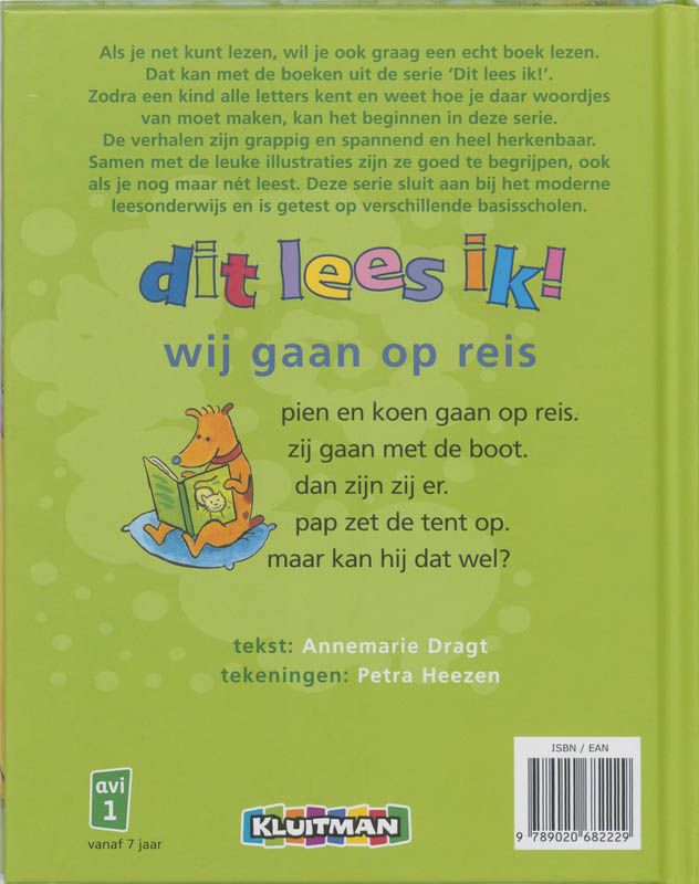 Wij gaan op reis / Dit lees ik! achterkant