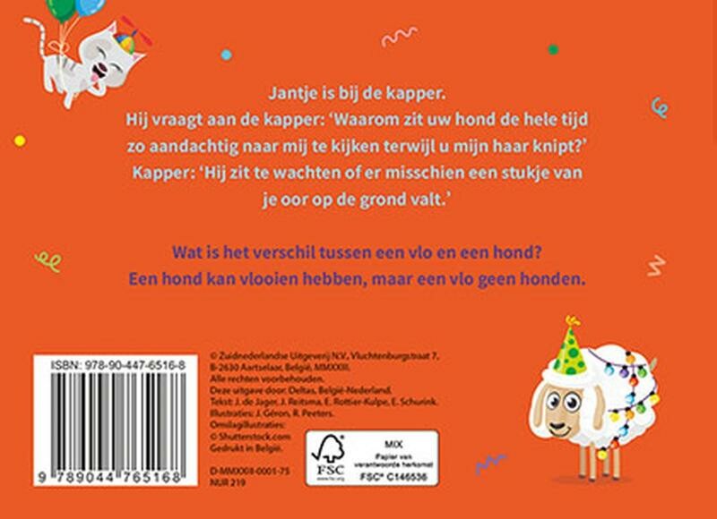 Het knotsgekke moppenboek voor kinderen achterkant