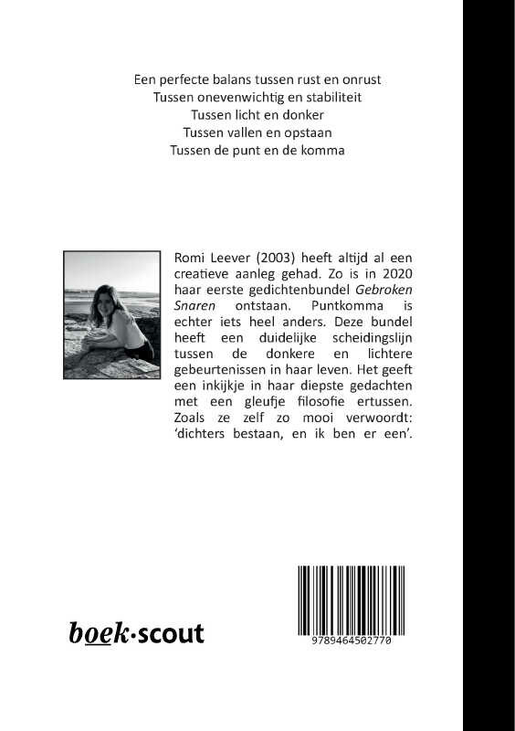 Puntkomma achterkant