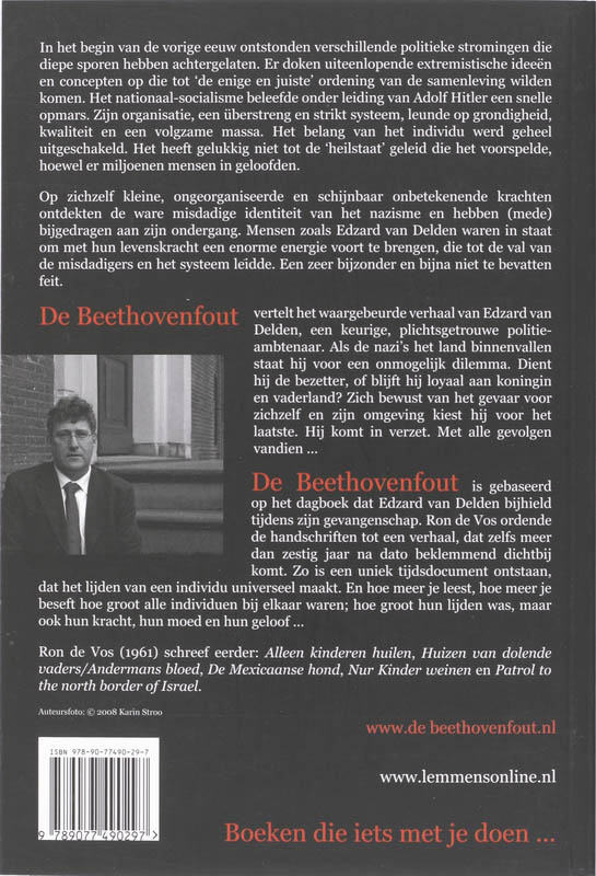 De Beethovenfout De Beethovenfout achterkant