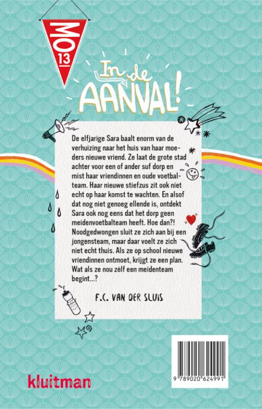 In de aanval! / MO13 achterkant