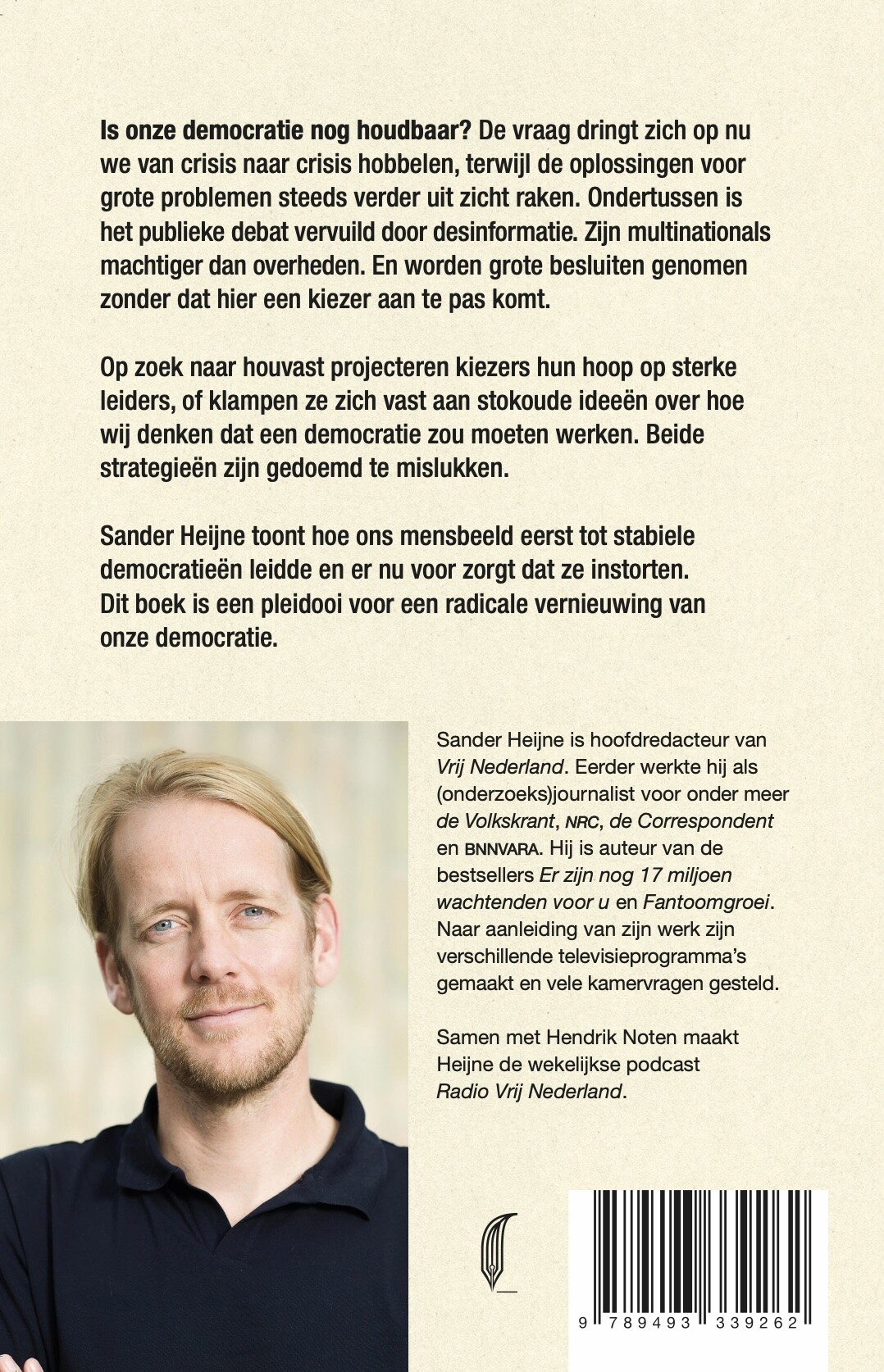 Het is niet jouw schuld, maar je kan er wel iets aan doen achterkant