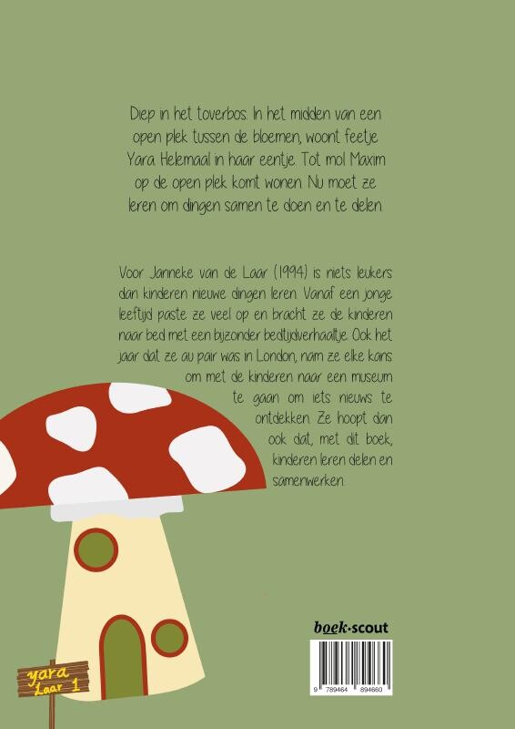 Feetje in haar eentje achterkant
