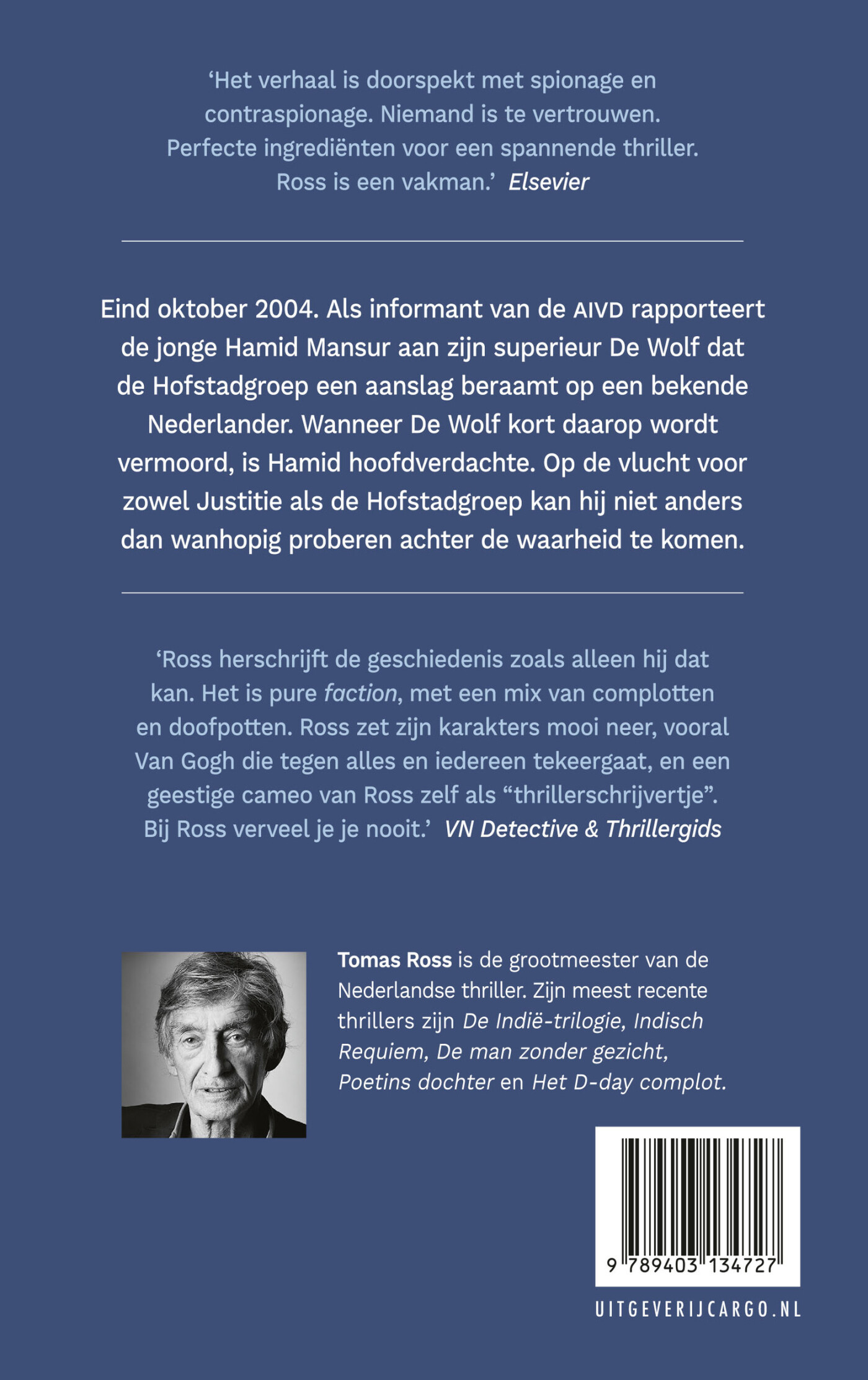 De tweede november achterkant