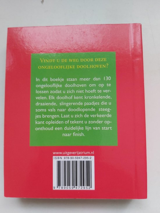 Algemeen Superklein Reuzenboek Van Doolhoven