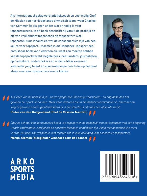 Handboek topsport achterkant