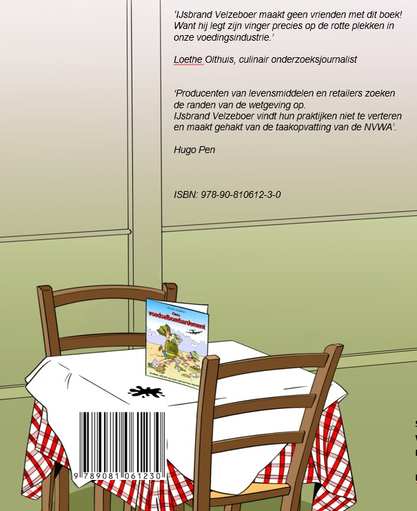 Leugens op mijn bord achterkant