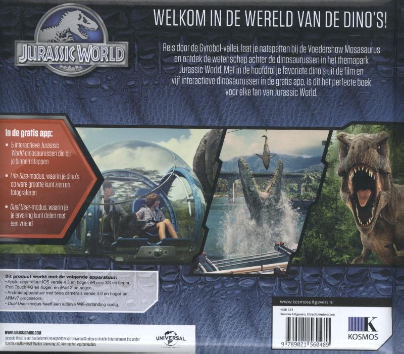 Jurassic world achterkant