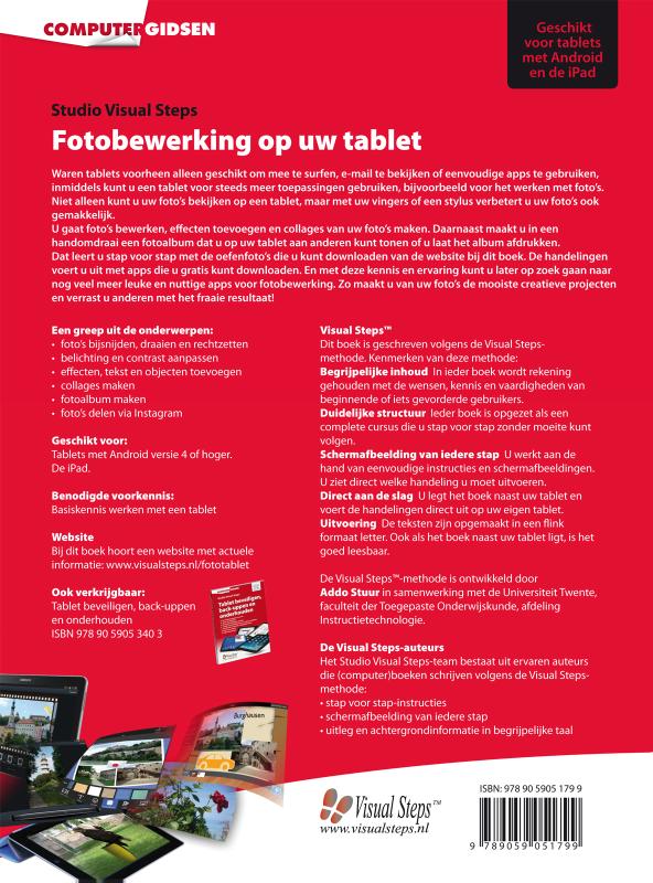 Fotobewerking op uw tablet / Computergidsen achterkant