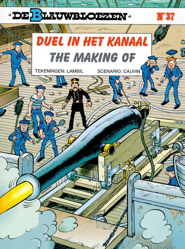 De Blauwbloezen 37 -   Duel in het kanaal