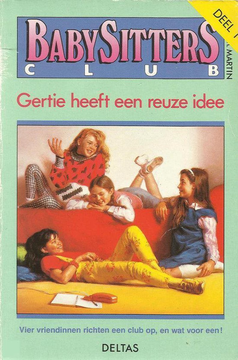 boekenbalie_9789024342136_cover Gertie heeft een reuze idee / Babysittersclub / 1