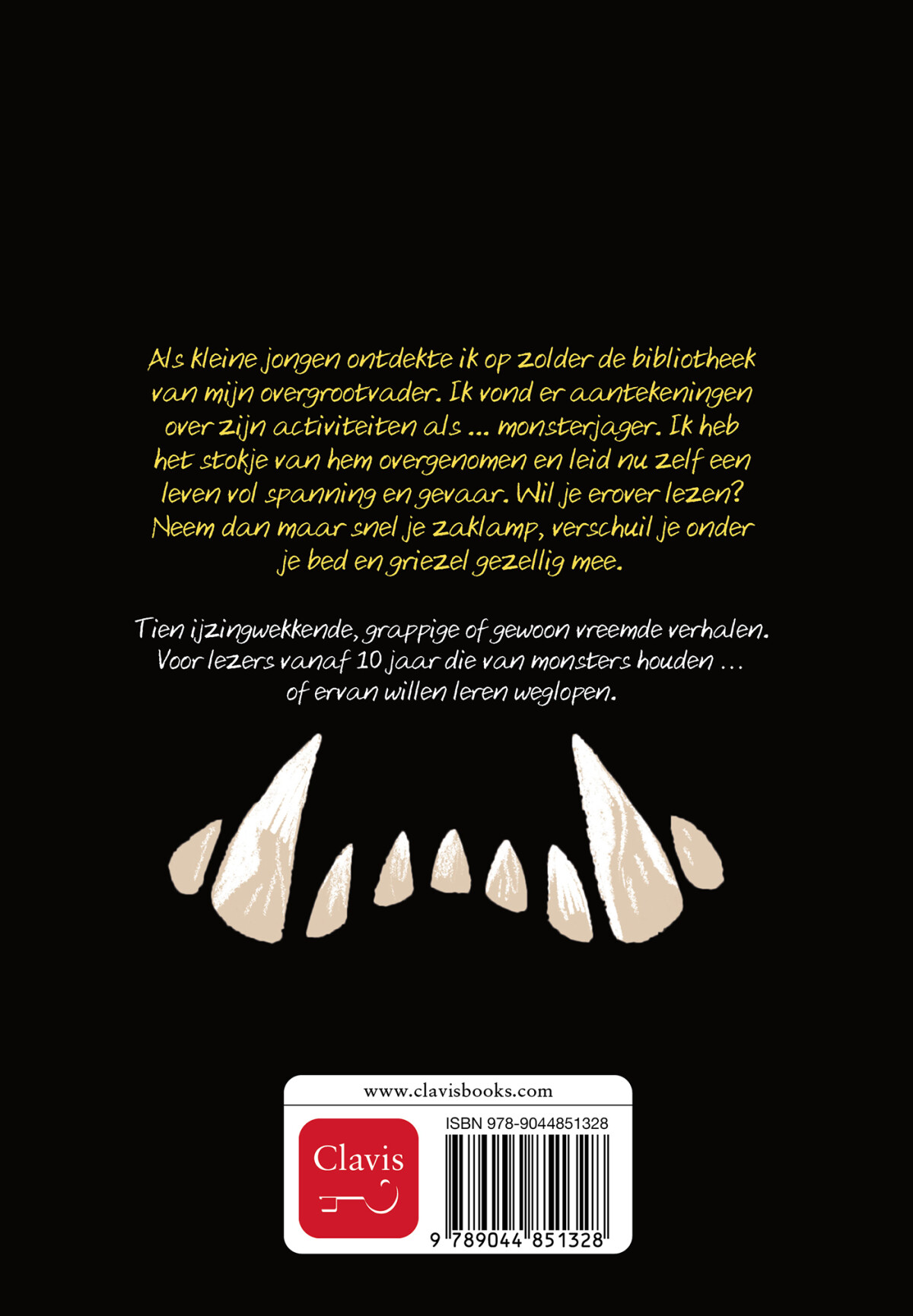 Monsterjager achterkant