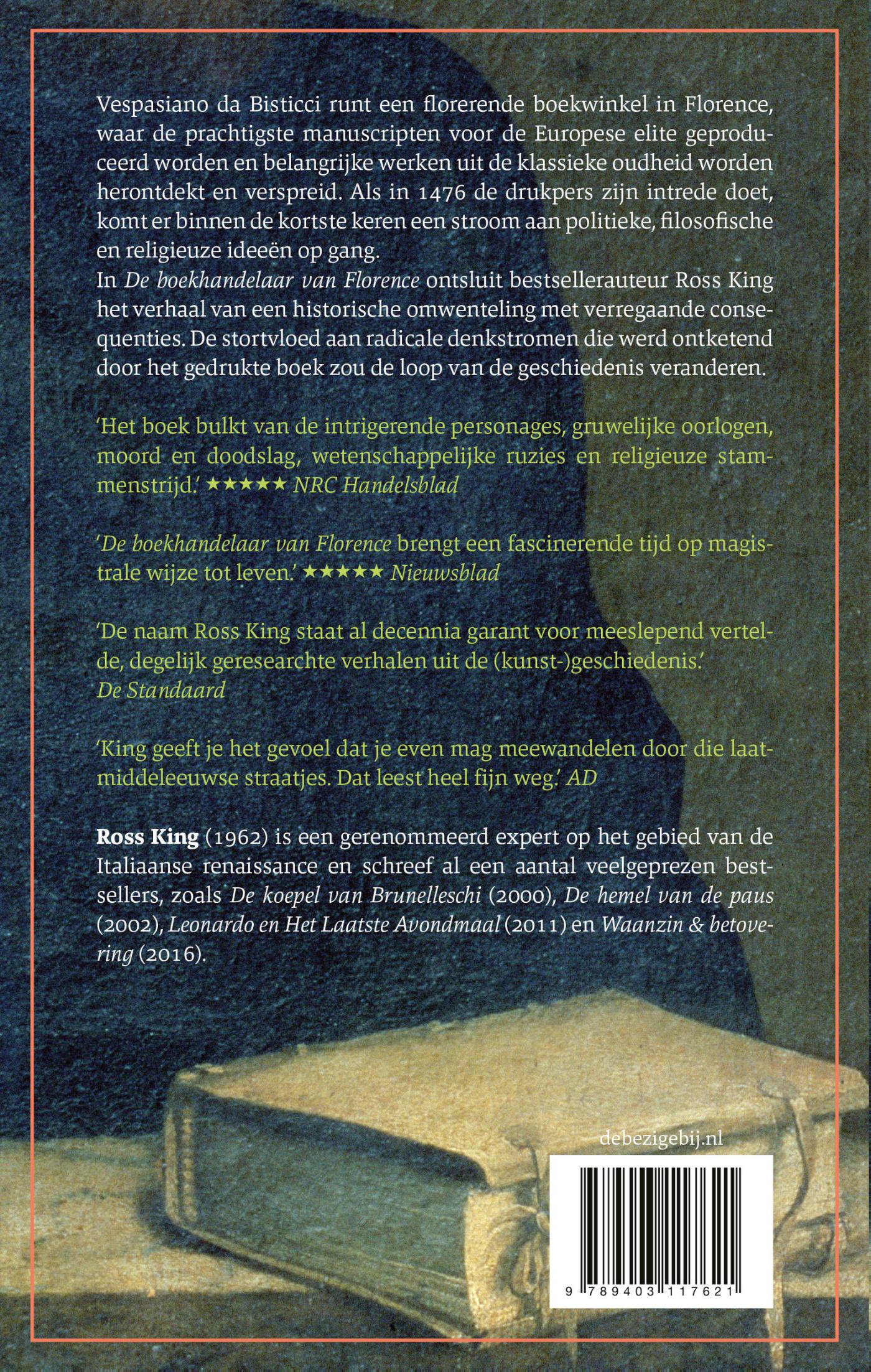 De boekhandelaar van Florence achterkant