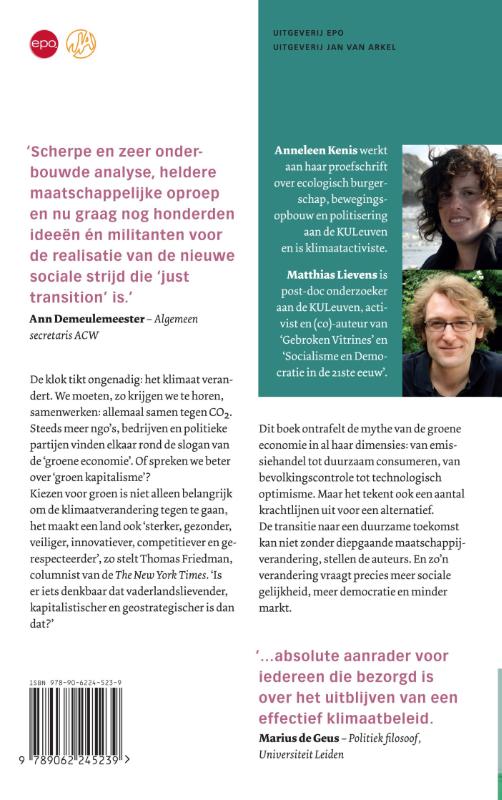 Paradigma De mythe van de groene economie / Paradigma Paradigma De mythe van de groene economie / Paradigma achterkant